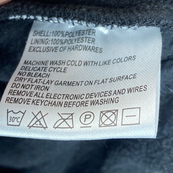 SCOTTeVEST Sweater Mens 3XL Black 1/4 Zip Outdoor Pockets Fleece Hiking Logo - Picture 4 of 9